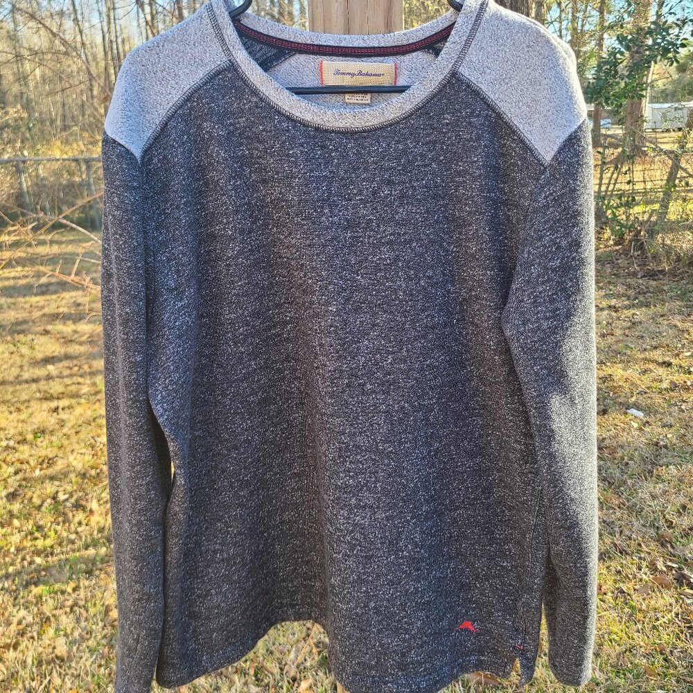 Tommy Bahama gray sweatshirt size large